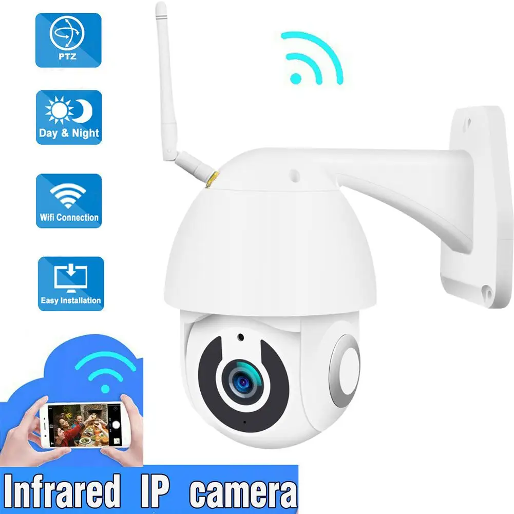 WiFi HD Night Vision 2.5 Inch PTZ Camera Audio Intercom Remote Intelligent Surveillance Outdoor/Indoor Waterproof Camera
WiFi HD Night Vision 2.5 Inch PTZ Camera Audio Intercom Remote Intelligent Surveillance Outdoor/Indoor Waterproof Camera