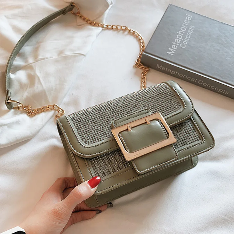 Luxury Brand Crossbody Bags Women 2019 High Quality PU Leather Female Designer Handbag Ladies Chain Rivet Shoulder Messenger Bag
Luxury Brand Crossbody Bags Women 2019 High Quality PU Leather Female Designer Handbag Ladies Chain Rivet Shoulder Messenger Bag