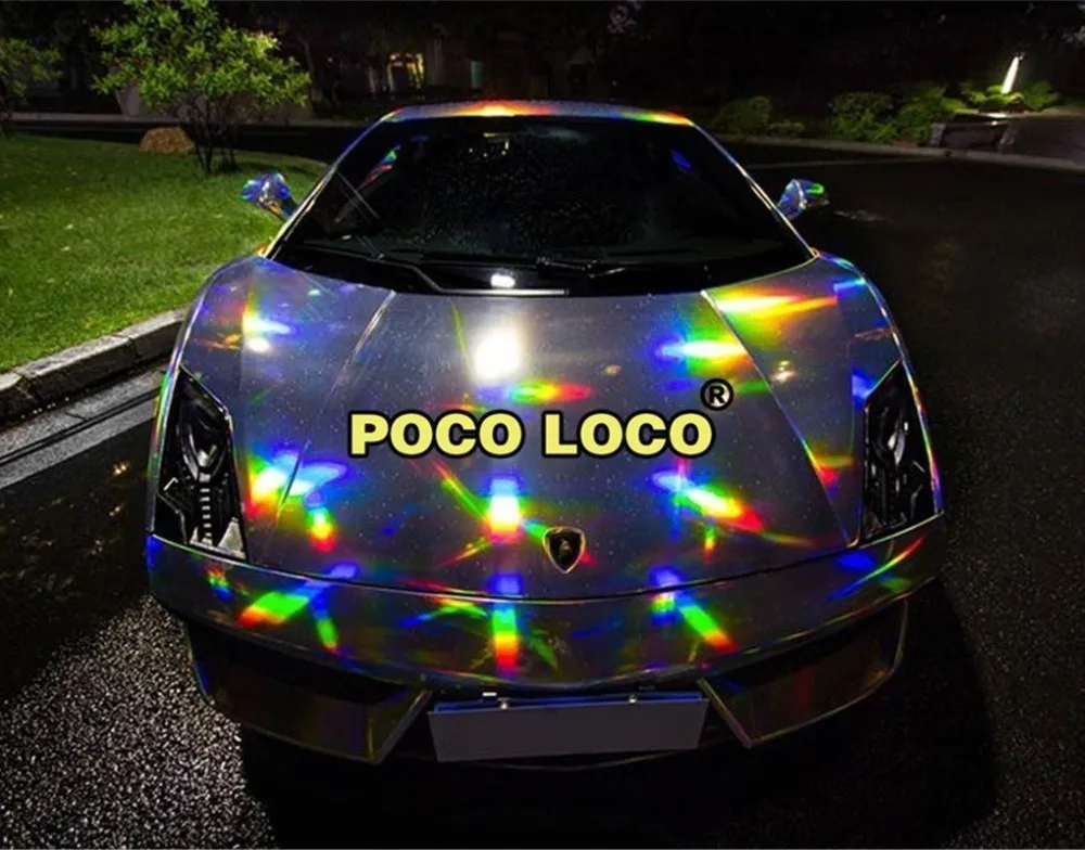 Silver Rainbow Shimmer Laser Holographic Chrome Silver Automotive Colorful Gloss Car Vinyl Wrap Decal Film Vehicle Sticker Phone
Silver Rainbow Shimmer Laser Holographic Chrome Silver Automotive Colorful Gloss Car Vinyl Wrap Decal Film Vehicle Sticker Phone