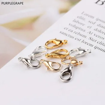DIY Jewelry Accessories 12mm Lobster Handmade Beaded Material Metal Necklace Buckle Bracelet Connection Alloy 20pcs
DIY Jewelry Accessories 12mm Lobster Handmade Beaded Material Metal Necklace Buckle Bracelet Connection Alloy 20pcs