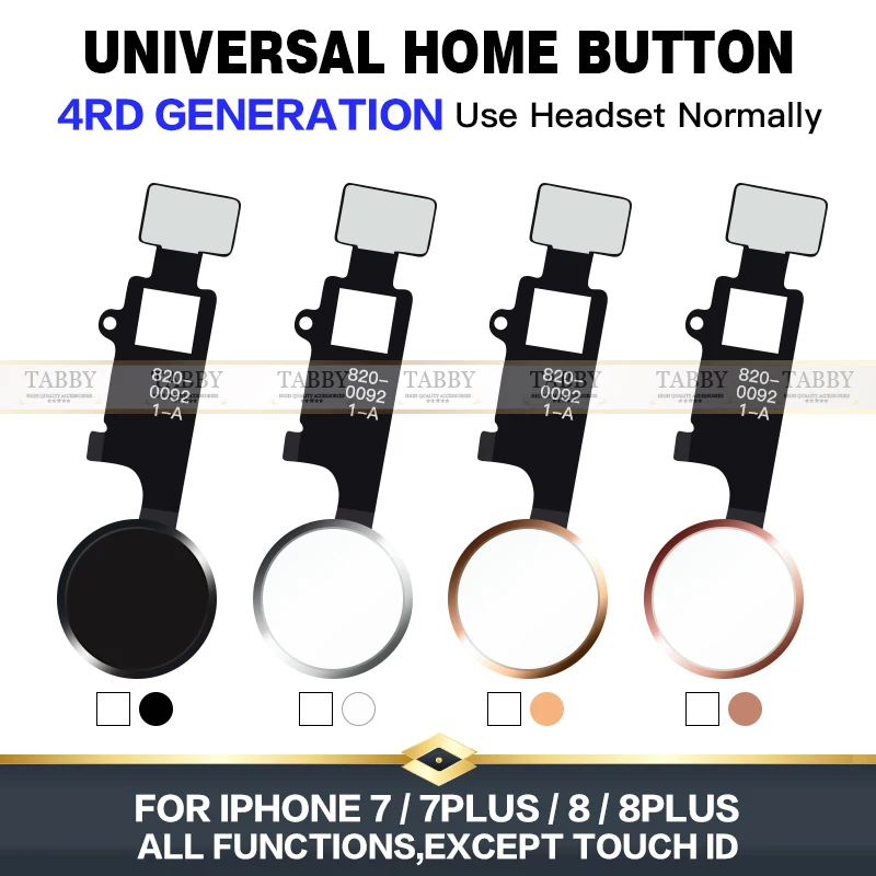 Universal Home Button Flex for iPhone 7 8 Plus Return Home Function Solution 4rd Generation Changing USB Charging Port
Universal Home Button Flex for iPhone 7 8 Plus Return Home Function Solution 4rd Generation Changing USB Charging Port