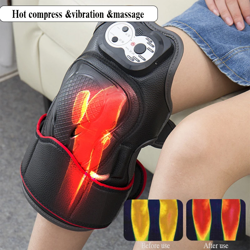 Infrared Heated Vibration Knee Massager Relieve Elbow Shoulder Arthritis Leg Pain Moxibustion Physiotherapy Rheumatism Knee Care
Infrared Heated Vibration Knee Massager Relieve Elbow Shoulder Arthritis Leg Pain Moxibustion Physiotherapy Rheumatism Knee Care