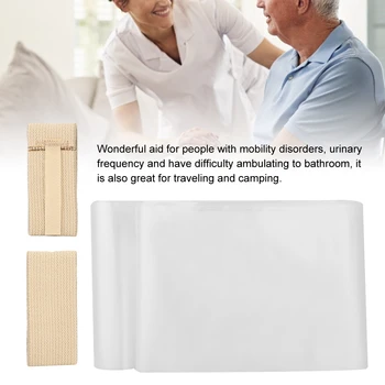 30Pcs Disposable Urinal Bag Spill Proof Collector Aid Pee Holder For Urinary Incontinence Male Travel Accessories
30Pcs Disposable Urinal Bag Spill Proof Collector Aid Pee Holder For Urinary Incontinence Male Travel Accessories
