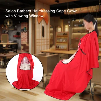 Salon Barbers Hairdressing Cape Gown with Viewing Window Hair Cutting Styling Perming Dyeing Apron
Salon Barbers Hairdressing Cape Gown with Viewing Window Hair Cutting Styling Perming Dyeing Apron
