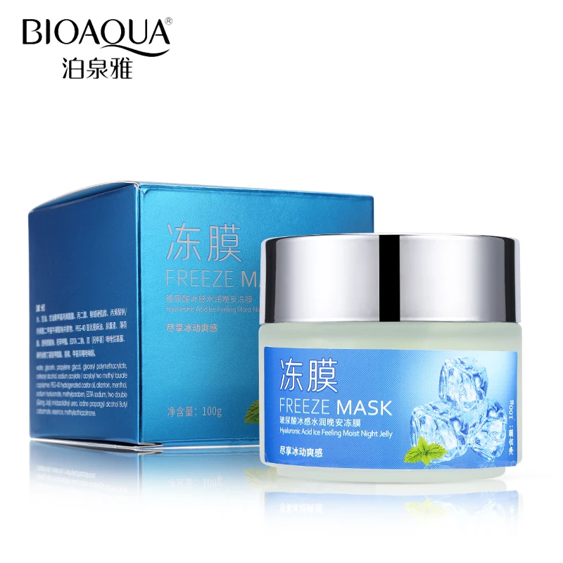 BIOAQUA Hyaluronic Acid Mint Coolness Moisturizing Sleep Facial Mask Moisturizer Nourish Anti-Aging Facial Night Cream Skin Care
BIOAQUA Hyaluronic Acid Mint Coolness Moisturizing Sleep Facial Mask Moisturizer Nourish Anti-Aging Facial Night Cream Skin Care