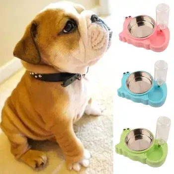 Pets Dog Bowls Detachable Non-slip Base Pets Food Water Bowl With Automatic Water Bottle For Small Medium Dogs Cats
Pets Dog Bowls Detachable Non-slip Base Pets Food Water Bowl With Automatic Water Bottle For Small Medium Dogs Cats