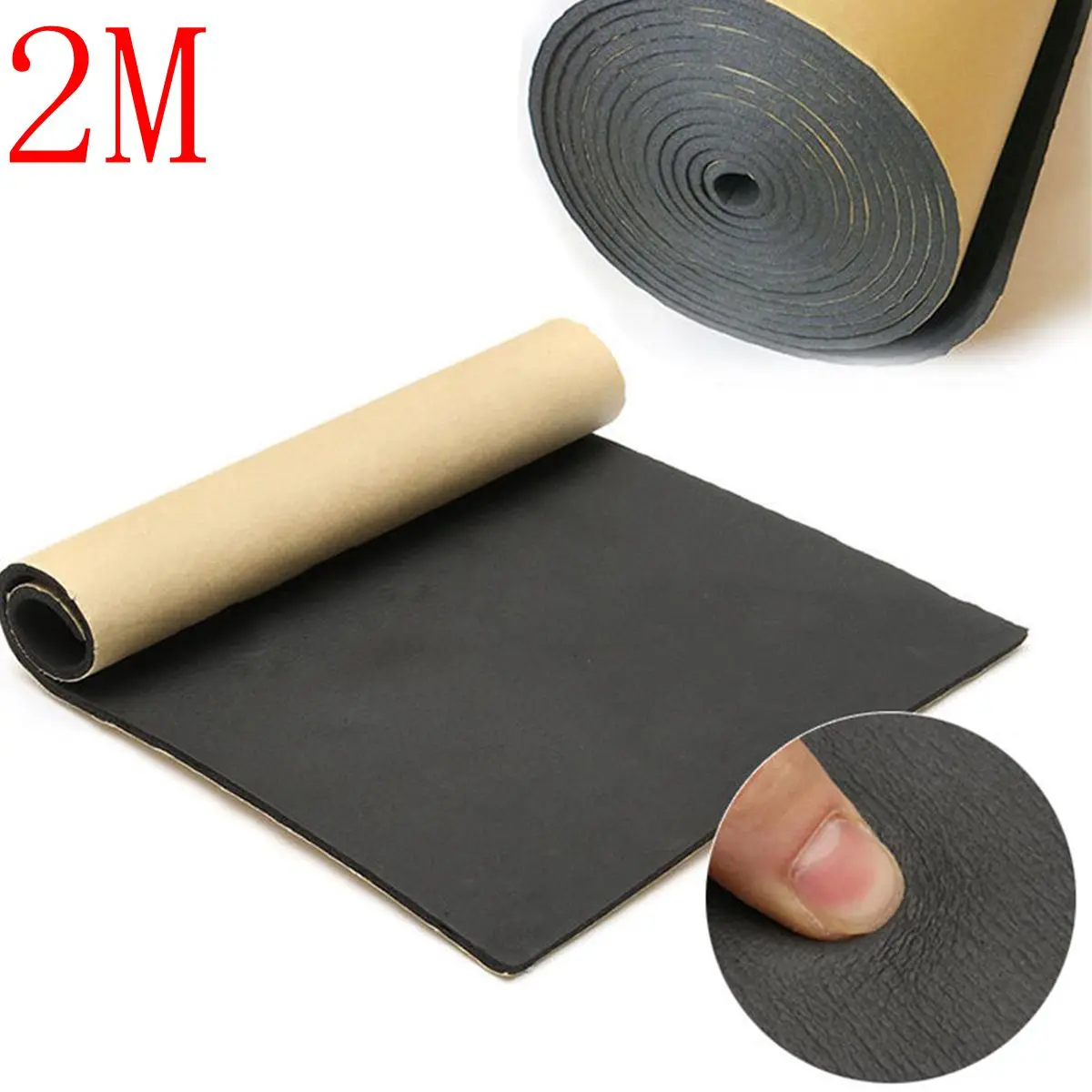 1*2M 3mm Auto Adhesive Cotton Insulation Thick Soundproof Car Rubber Foam Foam Absorbing Car Noise Insulation Foam Board
1*2M 3mm Auto Adhesive Cotton Insulation Thick Soundproof Car Rubber Foam Foam Absorbing Car Noise Insulation Foam Board