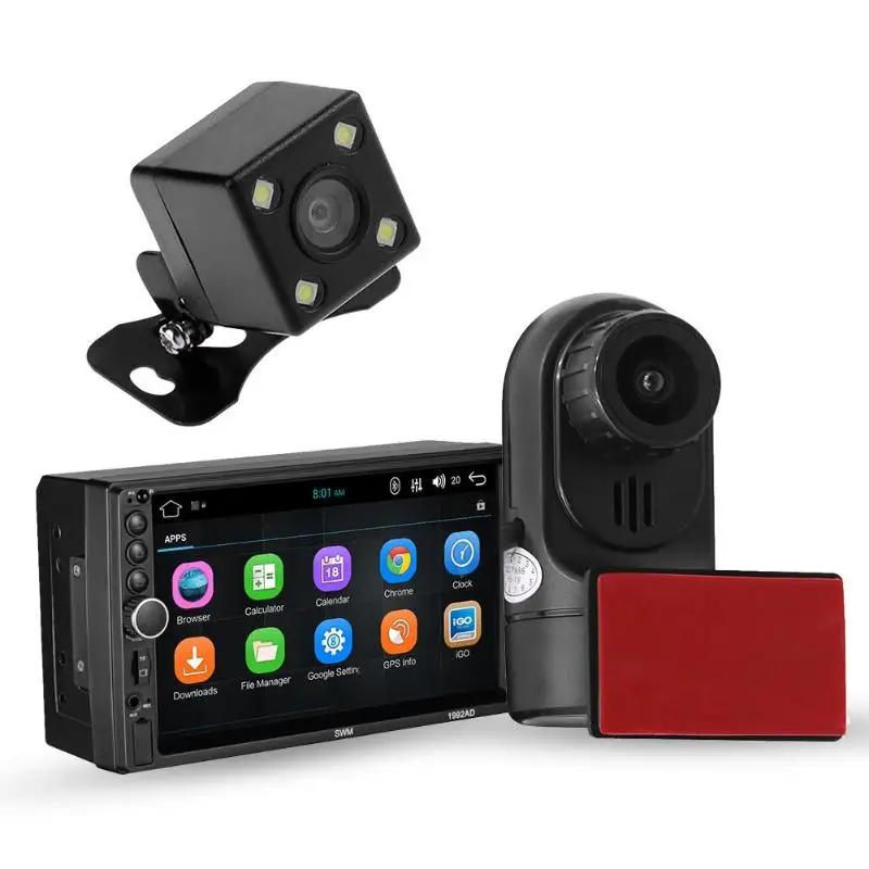 SWM 7in Touch Screen Android Car Stereo MP5 Player GPS Navigation RDS FM/AM Radio Bluetooth WiFi U Disk AUX Map of Europe
SWM 7in Touch Screen Android Car Stereo MP5 Player GPS Navigation RDS FM/AM Radio Bluetooth WiFi U Disk AUX Map of Europe