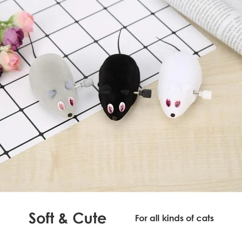 Creative Funny Plush Mouse Cat Toy Clockwork Spring Power Cat Dog Playing Toy Mechanical Motion Rat Pet Accessories
Creative Funny Plush Mouse Cat Toy Clockwork Spring Power Cat Dog Playing Toy Mechanical Motion Rat Pet Accessories