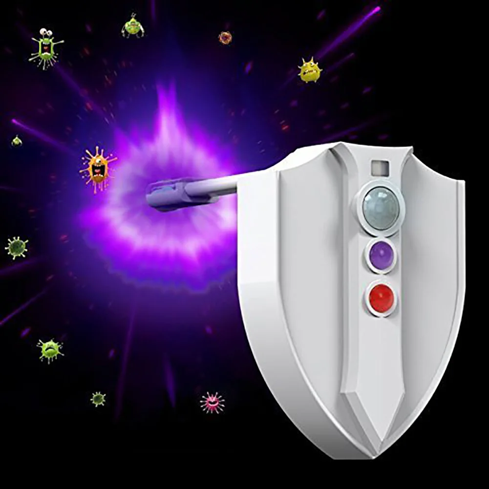 UV Sterilization Toilet Light Motion Sensor Activated RGB PIR LED Night Light Battery-Operated Creative UV Toilet Bowl Lights
UV Sterilization Toilet Light Motion Sensor Activated RGB PIR LED Night Light Battery-Operated Creative UV Toilet Bowl Lights