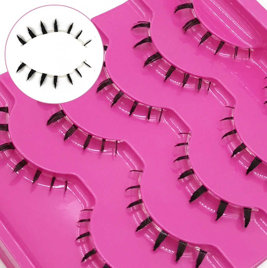 ICYCHEER 5 Pairs Makeup False Eyealshes Handmade 3D Natural Under Lashes False Eyelashes Lower Bottom Eyelashes Extension
ICYCHEER 5 Pairs Makeup False Eyealshes Handmade 3D Natural Under Lashes False Eyelashes Lower Bottom Eyelashes Extension