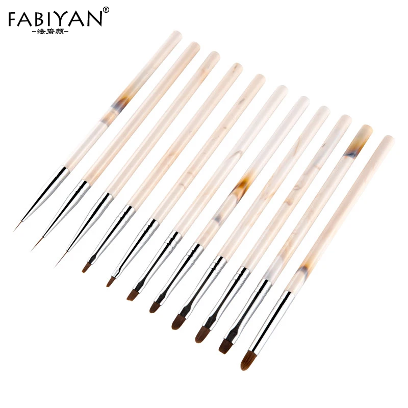 Nail Art Line Drawing Blooming Painting Flower Brush UV Gel Extension Builder Tips Design Manicure Pen Flat Round Top 11 Style
Nail Art Line Drawing Blooming Painting Flower Brush UV Gel Extension Builder Tips Design Manicure Pen Flat Round Top 11 Style