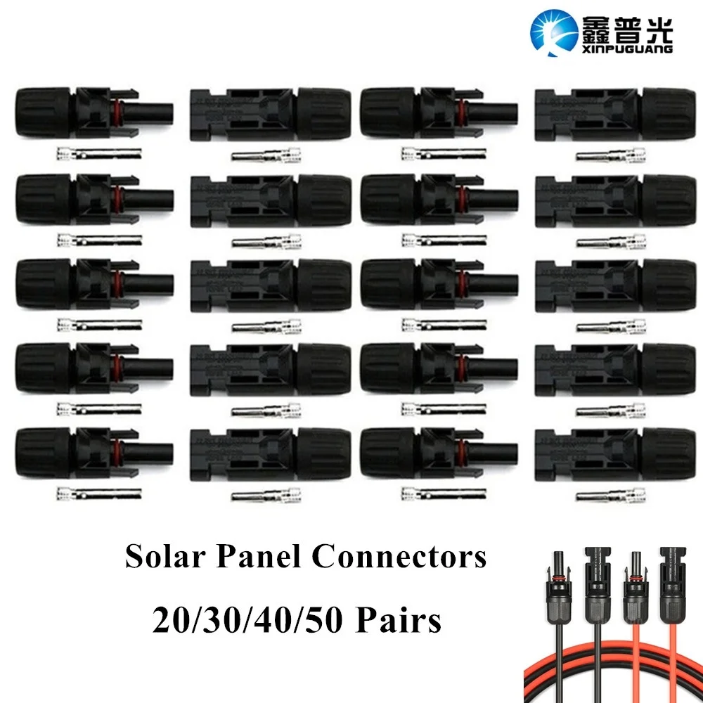 Pack Seal / Panel Durable Solar Connectors of Cable Male 20/30/40/50 Connector Cable Panel Ring Pairs Female MC4 Connectors
Pack Seal / Panel Durable Solar Connectors of Cable Male 20/30/40/50 Connector Cable Panel Ring Pairs Female MC4 Connectors