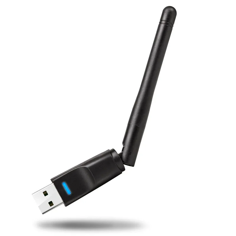 Mini Convenient Secure WIFI Portable Ralink RT5370 150M Wireless Network Audio Adapter USB with 2dBi Rotatable Antenna
Mini Convenient Secure WIFI Portable Ralink RT5370 150M Wireless Network Audio Adapter USB with 2dBi Rotatable Antenna