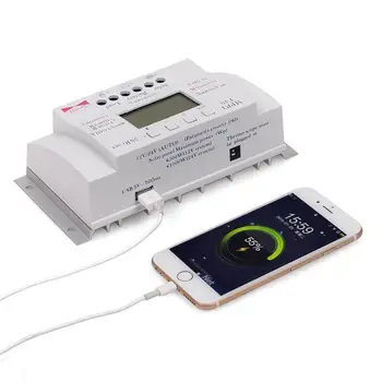 40A 12V/24V MPPT Streetlight LCD Three-time Solar Charge Controller with 5V USB LCD Display Charger Controller Regulator Panel
40A 12V/24V MPPT Streetlight LCD Three-time Solar Charge Controller with 5V USB LCD Display Charger Controller Regulator Panel