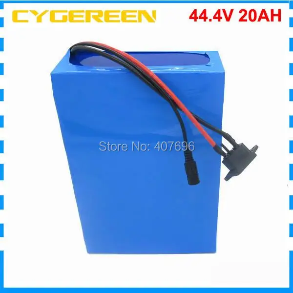 Free customs duty 44.4V 12S 1000W lithium ion battery 44V 20AH electric bike battery with 30A BMS 50.4V 2A Charger
Free customs duty 44.4V 12S 1000W lithium ion battery 44V 20AH electric bike battery with 30A BMS 50.4V 2A Charger