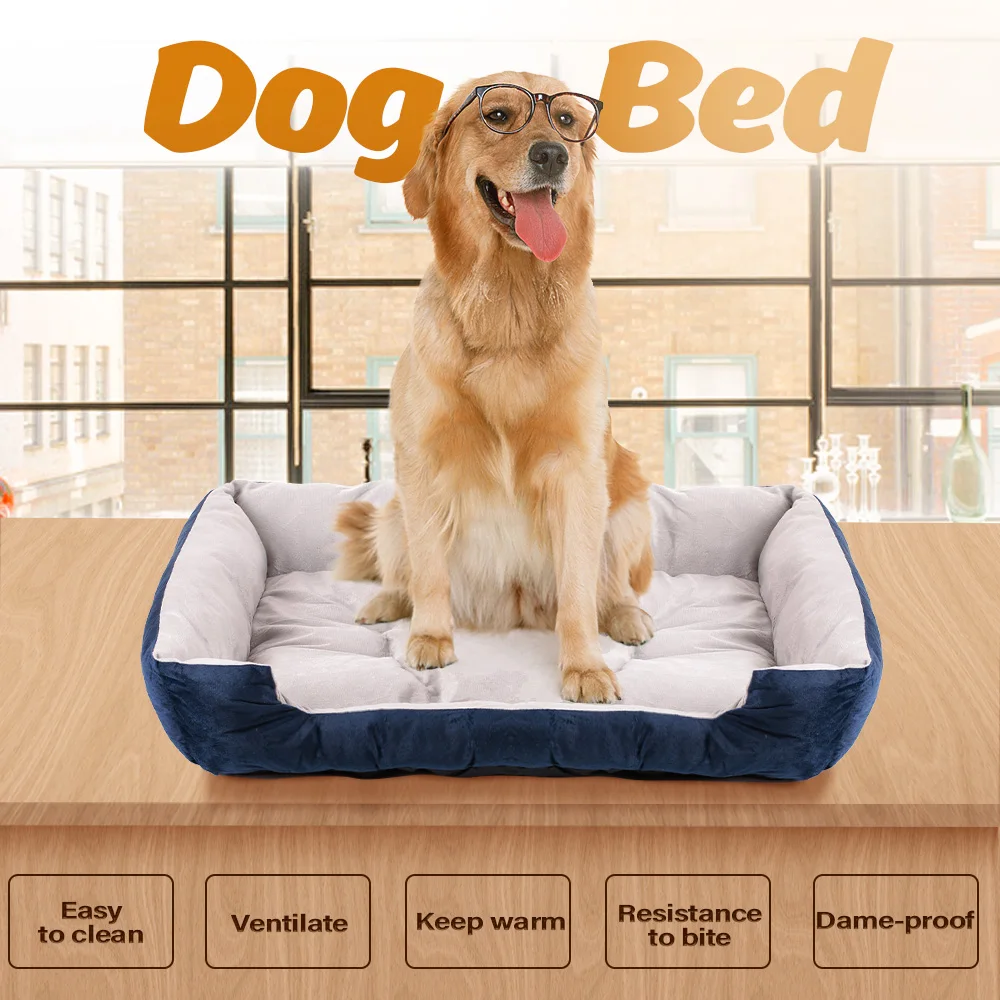 Dog Bed Memory Foam Luxury Large Thick Pet Mat Removable Washable Cover for 30in 36in 42in Dog Cage House Floor
Dog Bed Memory Foam Luxury Large Thick Pet Mat Removable Washable Cover for 30in 36in 42in Dog Cage House Floor
