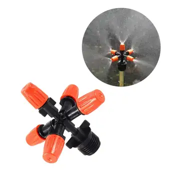 5-Head Adjustable Atomization Nozzle Water Control Sprayer Micro Drip Irrigation Plant Garden Mist Sprinkler Home Supplies
5-Head Adjustable Atomization Nozzle Water Control Sprayer Micro Drip Irrigation Plant Garden Mist Sprinkler Home Supplies