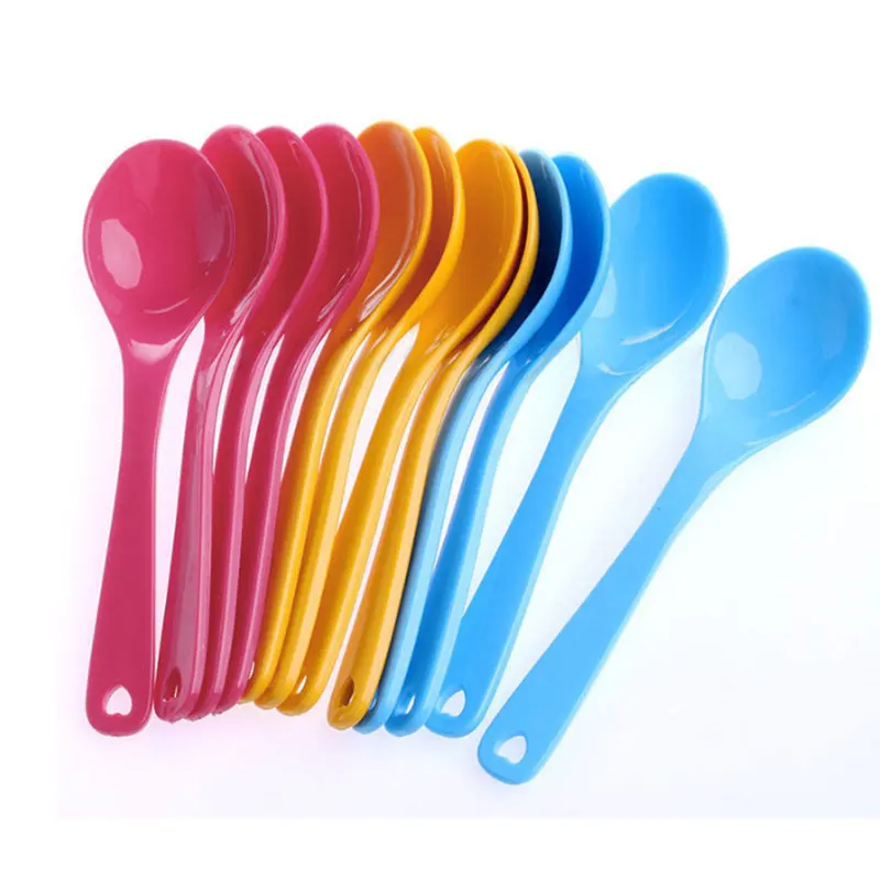 12Pcs/set Baby Toddler Feeding Spoon Safe Plastic Baby Training Eating Spoon Set Food Color Mixing
12Pcs/set Baby Toddler Feeding Spoon Safe Plastic Baby Training Eating Spoon Set Food Color Mixing