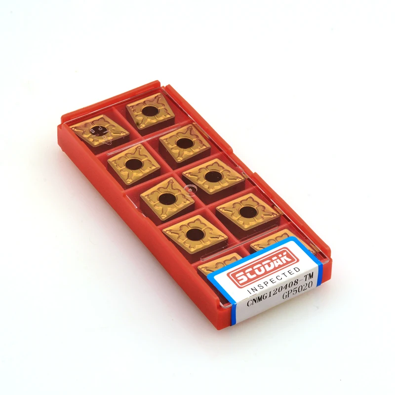 CNMG120408 CNMG120404 -TM GP5020 Turning carbide inserts for turning tool holder CNC machine
CNMG120408 CNMG120404 -TM GP5020 Turning carbide inserts for turning tool holder CNC machine