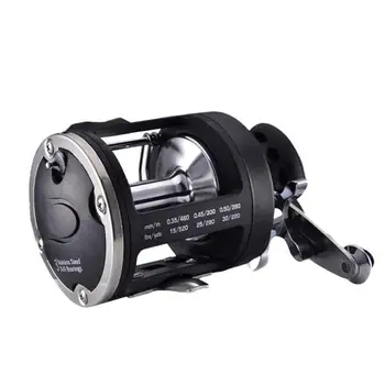 Metal Casting Sea Fishing Reel Saltwater Baitcasting Drum Reel 1 Ball Bearings w/Discharge Force Fish Line Wheel Pesca Tackle
Metal Casting Sea Fishing Reel Saltwater Baitcasting Drum Reel 1 Ball Bearings w/Discharge Force Fish Line Wheel Pesca Tackle
