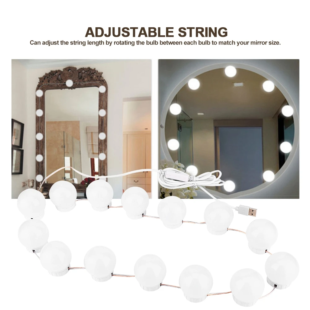 4 Types LED Bulb Mirror Light Vanity USB Touch Switch Mirror Lamp Kit Lens Headlight Bulbs Cosmetic Lighted Bulb Make upMirrors
4 Types LED Bulb Mirror Light Vanity USB Touch Switch Mirror Lamp Kit Lens Headlight Bulbs Cosmetic Lighted Bulb Make upMirrors