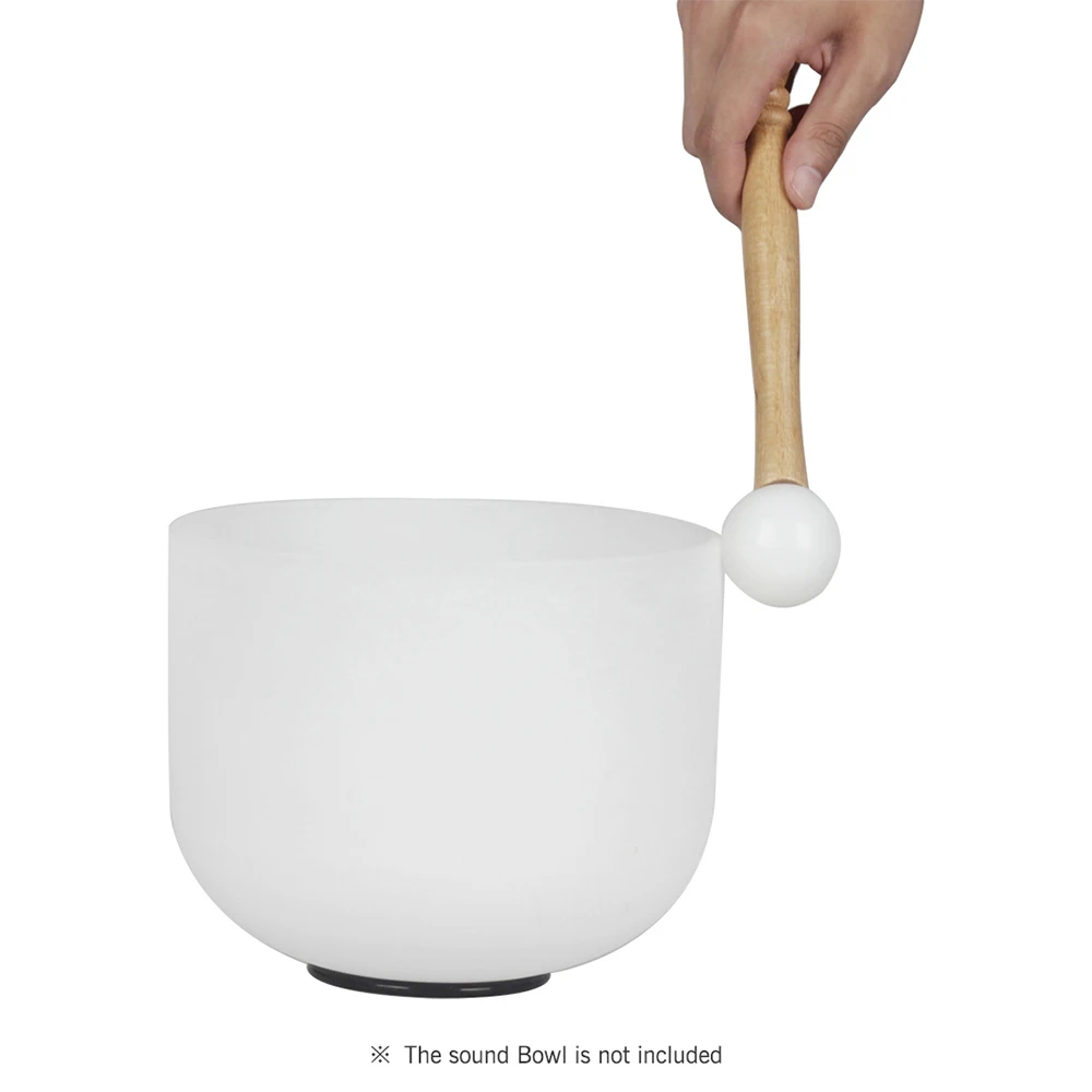 Rubber Mallet Stick Beater for Crystal Singing Bowl Wooden Handle Sound Bowl Striker with Rubber Ring Meditation Bowl Accessory
Rubber Mallet Stick Beater for Crystal Singing Bowl Wooden Handle Sound Bowl Striker with Rubber Ring Meditation Bowl Accessory