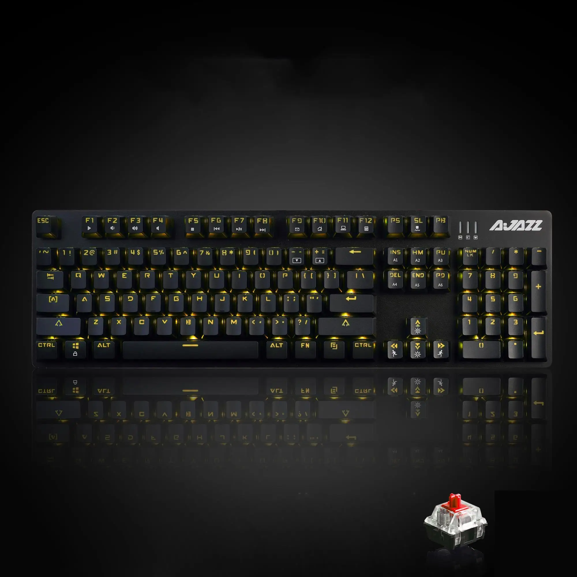 104 Keys Ergonomic LED Light USB Home, Office Wired Keyboard for Yes Computer Laptop Fashion 1.8M
104 Keys Ergonomic LED Light USB Home, Office Wired Keyboard for Yes Computer Laptop Fashion 1.8M