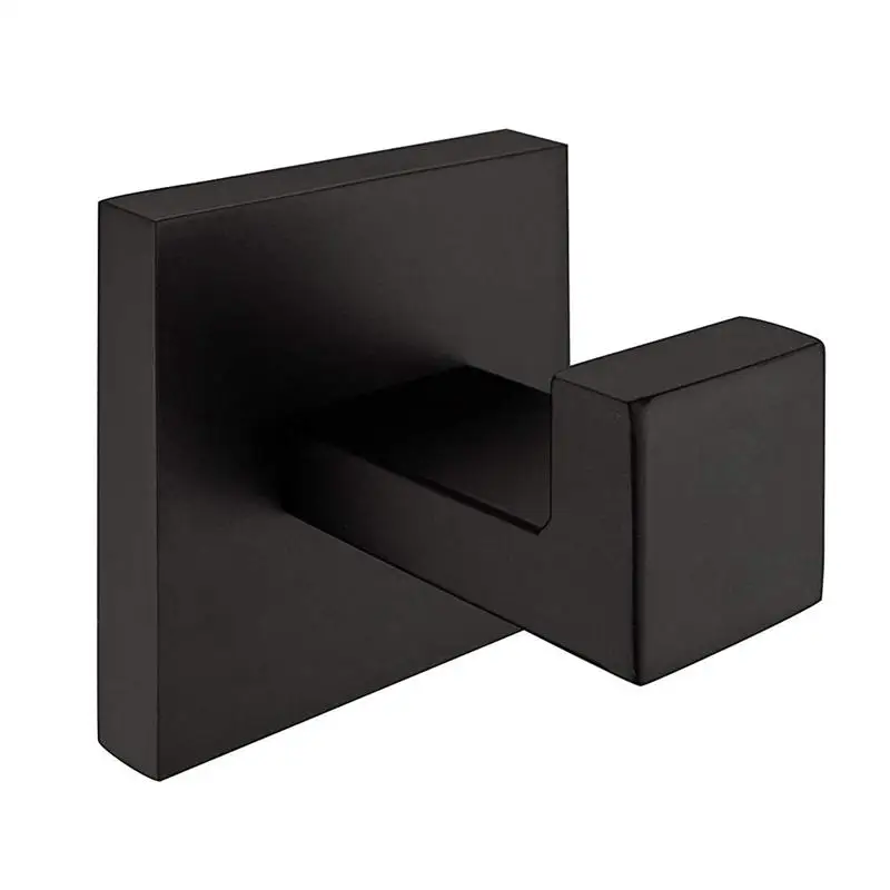 Black Towel Coat Hook 304 stainless steel Bathroom Clothes Cabinet Closet Hook Wall Mounted Square Kitchen Heavy Duty Door Han
Black Towel Coat Hook 304 stainless steel Bathroom Clothes Cabinet Closet Hook Wall Mounted Square Kitchen Heavy Duty Door Han
