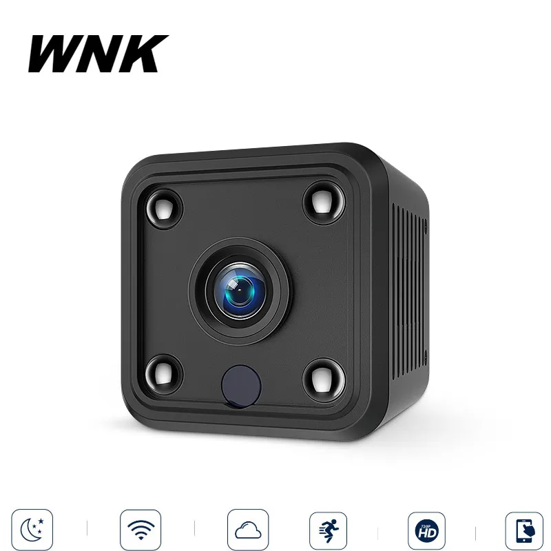 WNK 720P IP Camera Mini Wireless WiFi Security Camera Built-in Battery Night Vision Motion Detection Surveillance CCTV Camera
WNK 720P IP Camera Mini Wireless WiFi Security Camera Built-in Battery Night Vision Motion Detection Surveillance CCTV Camera