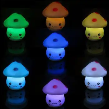 Litake 5cm Color Changing LED Mushroom Lamp Party Lights Mini Soft Baby Child Sleeping Nightlight Luminous Toy Gift
Litake 5cm Color Changing LED Mushroom Lamp Party Lights Mini Soft Baby Child Sleeping Nightlight Luminous Toy Gift
