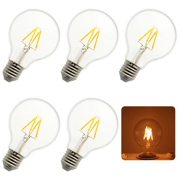 5PCS Edison bulb lampada retro lamp incandescent ampoule vintage E26 6W 110V For Decor Filament Bulb Pendant Lights Antique Bulb
5PCS Edison bulb lampada retro lamp incandescent ampoule vintage E26 6W 110V For Decor Filament Bulb Pendant Lights Antique Bulb