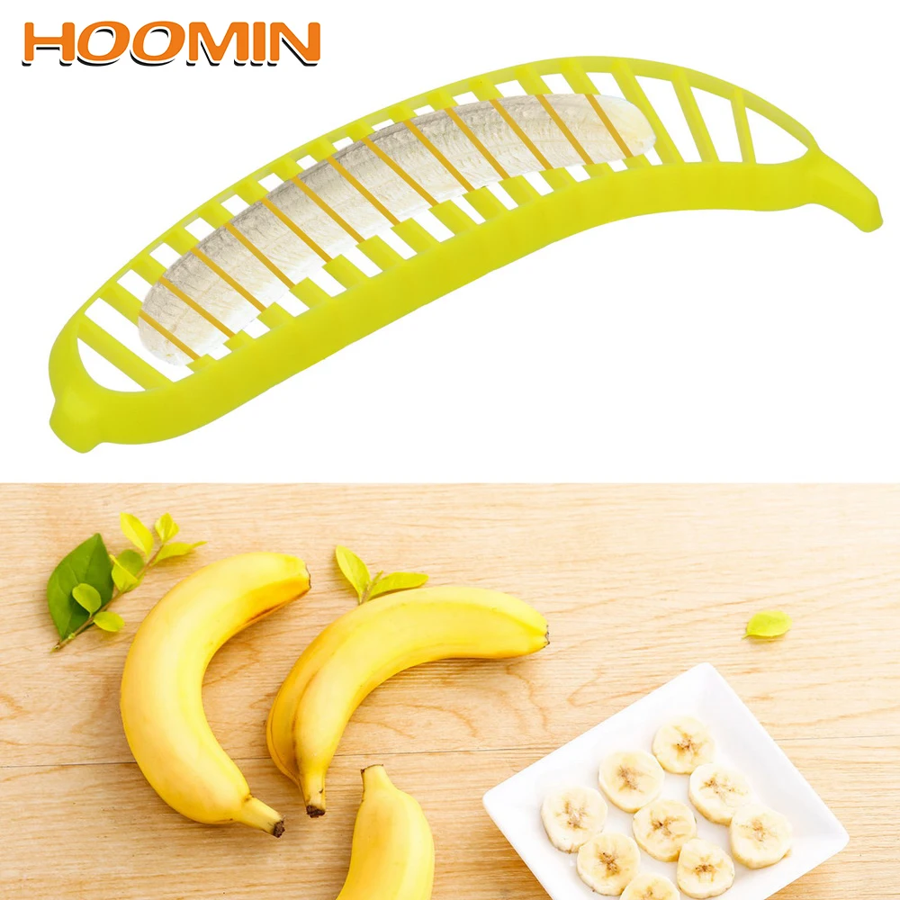HOOMIN Banana Slicer Cutter Plastic Salad Maker Fruit Vegetable Tool Cooking Tools Kitchen Gadget Kitchen Acessories
HOOMIN Banana Slicer Cutter Plastic Salad Maker Fruit Vegetable Tool Cooking Tools Kitchen Gadget Kitchen Acessories