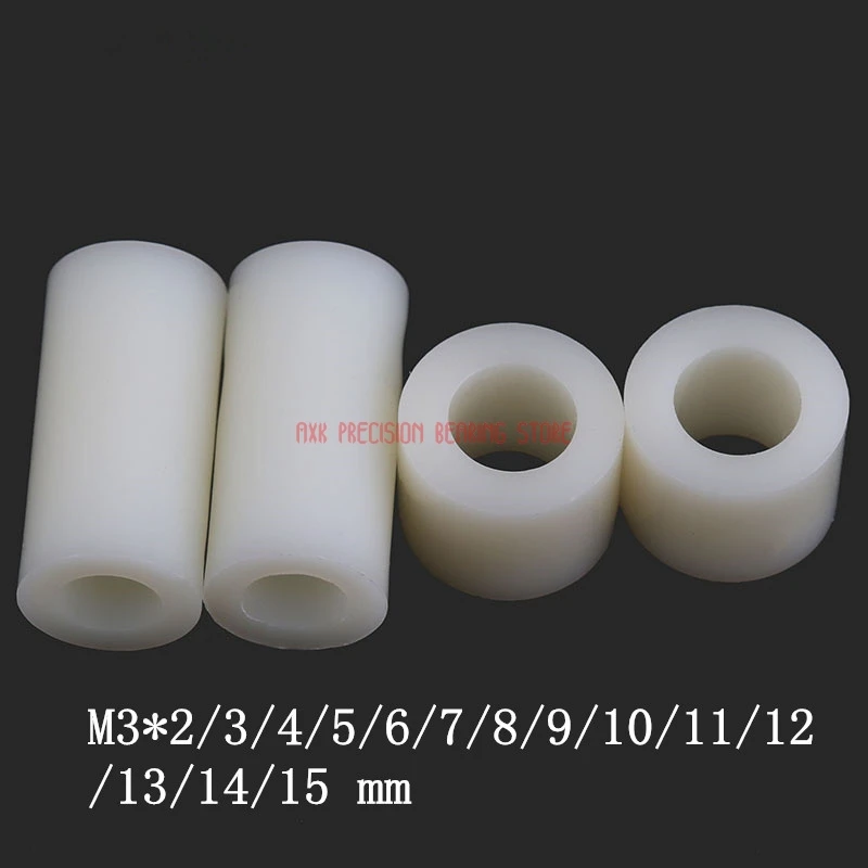 Vis Parafusos 50pcs M3*2/3/4/5/6/7/8/9/10/11/12/13/14/15 Mm Abs Rround Spacer Standoff White Nylon Non-threaded Round Hollow
Vis Parafusos 50pcs M3*2/3/4/5/6/7/8/9/10/11/12/13/14/15 Mm Abs Rround Spacer Standoff White Nylon Non-threaded Round Hollow