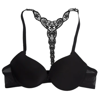 Women Sexy Lace Racerback Bra Push Up Underwear Lingerie Front Closure(34B black)
Women Sexy Lace Racerback Bra Push Up Underwear Lingerie Front Closure(34B black)
