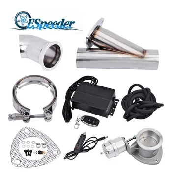 ESPEEDER 2.5inch Vacuum Exhaust Cutout Pump With Exhaust Control Valve Set Wireless Remote Controller Electric Car Part
ESPEEDER 2.5inch Vacuum Exhaust Cutout Pump With Exhaust Control Valve Set Wireless Remote Controller Electric Car Part