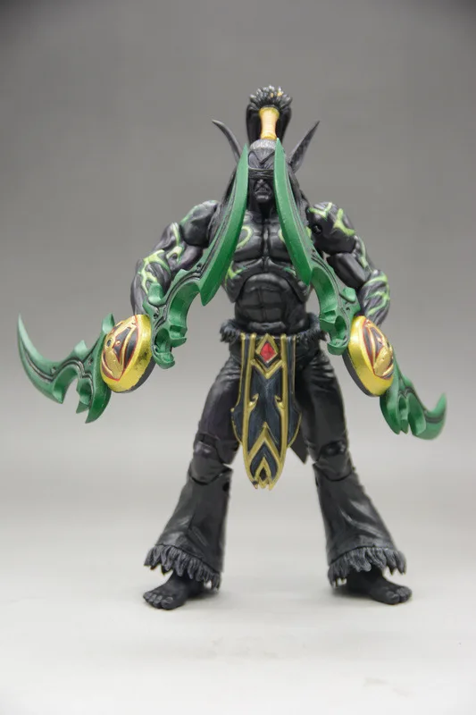 Demon Hunter Illidan мультяшная фигурка Вау модель фильма милые фигурки Коллекционная