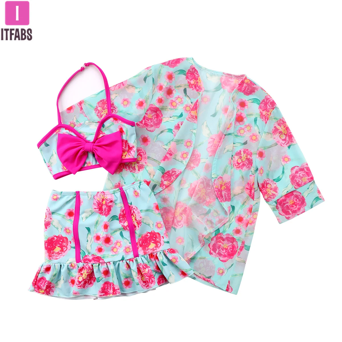 Hot cute 3Pcs Newborn Swimwear Kids Baby Girl Bikini Set Tops and Skirt Girls Swimsuit Printing Flower Bikinis Summer Costume
Hot cute 3Pcs Newborn Swimwear Kids Baby Girl Bikini Set Tops and Skirt Girls Swimsuit Printing Flower Bikinis Summer Costume