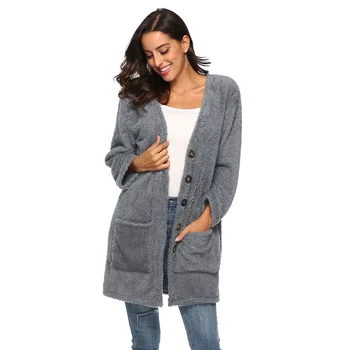 Fashion Women Knitted Sweater Elegant Casual Cardigan Long Sleeve Jacket Coat Outwear Tops Plus Size Femme Outcoat Autumn 2018
Fashion Women Knitted Sweater Elegant Casual Cardigan Long Sleeve Jacket Coat Outwear Tops Plus Size Femme Outcoat Autumn 2018