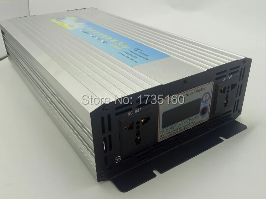 

3000W peak power 6000W Pure sine wave inverter ,12V/24V input,100-120V or 220-240VAC output