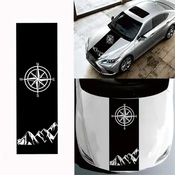 130x40cm 3 Colors Co mpass Mountain Pattern Car Hood Stickers Vinyl Decals Universal for Jeep for Wrangler Rubicon JK C Stickers
130x40cm 3 Colors Co mpass Mountain Pattern Car Hood Stickers Vinyl Decals Universal for Jeep for Wrangler Rubicon JK C Stickers