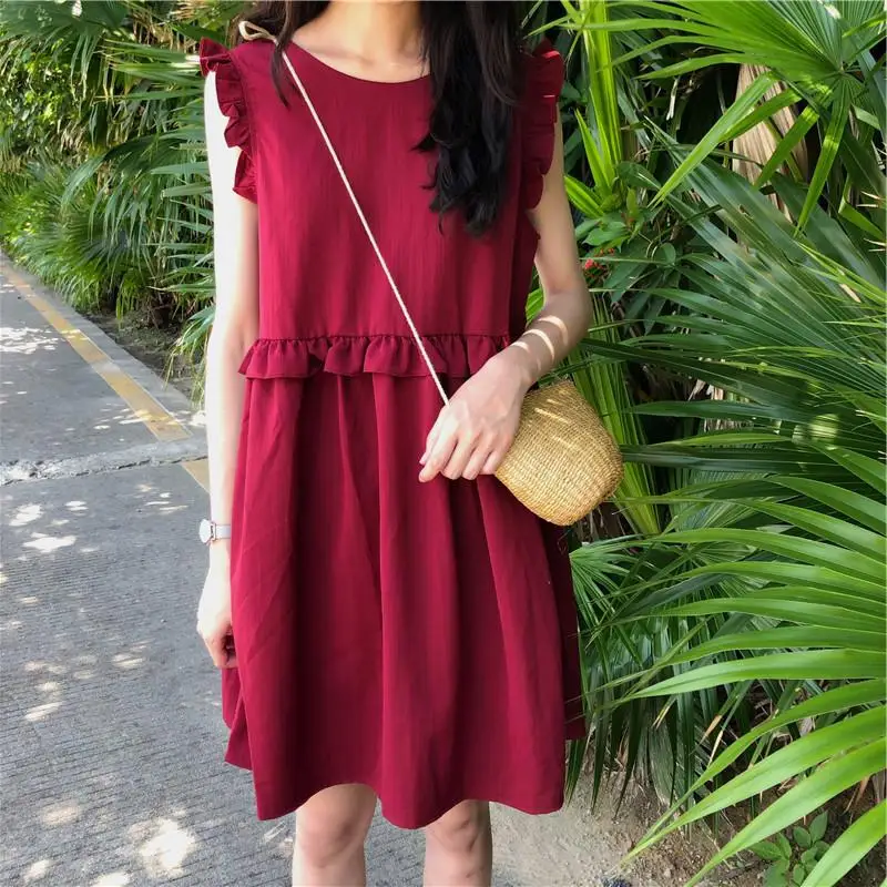 2019 new loose sleeveless high waist pregnant women lactation dress maternity high waist breastfeeding mini dress cotton nursing
2019 new loose sleeveless high waist pregnant women lactation dress maternity high waist breastfeeding mini dress cotton nursing