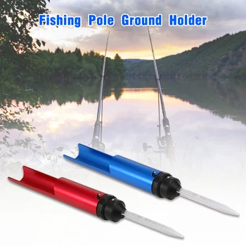 Fishing Rod Stand Pole Holder Plug Insert Ground Portable Aluminum Alloy Tools Tackle Fishing Accessories Support Rack
Fishing Rod Stand Pole Holder Plug Insert Ground Portable Aluminum Alloy Tools Tackle Fishing Accessories Support Rack