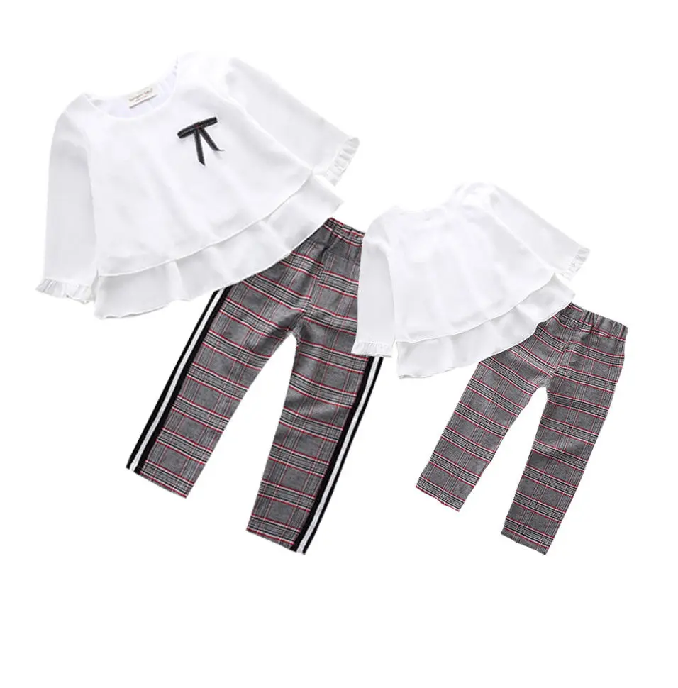 Pudcoco Kid Toddler Infant Baby Girl Fashion 2PCS Outfits Chiffon Long Sleeve Beautiful Tops+Plaid Pants Casual Clothes
Pudcoco Kid Toddler Infant Baby Girl Fashion 2PCS Outfits Chiffon Long Sleeve Beautiful Tops+Plaid Pants Casual Clothes