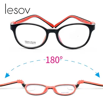 Lesov Silicone Big Frame Eyeglasses Frames For Boys Girls Flip Flexible Silicone Clear Myopia Glasses Cartoon Kid Eyewear Frame
Lesov Silicone Big Frame Eyeglasses Frames For Boys Girls Flip Flexible Silicone Clear Myopia Glasses Cartoon Kid Eyewear Frame