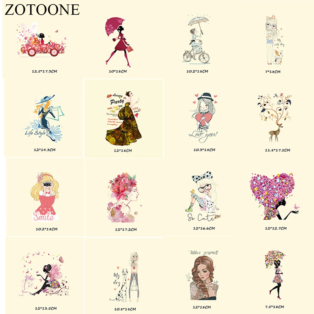 ZOOTONE Flower Girl A-level Washable Appliqued Iron on Patches for Clothing Hippie Pride Heat Transfers for Clothes
ZOOTONE Flower Girl A-level Washable Appliqued Iron on Patches for Clothing Hippie Pride Heat Transfers for Clothes
