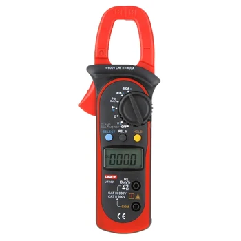 FUNN-UNI-T UT203 Digital Handheld Clamp Multimeter Tester Meter AC DC Volt Amp Red+Black
FUNN-UNI-T UT203 Digital Handheld Clamp Multimeter Tester Meter AC DC Volt Amp Red+Black