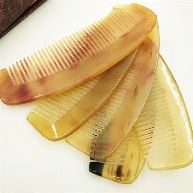 Natural Horn Comb Anti-static Portable Hair Smoothing Comb Prevent Hair Loss for Woman (15cm)
Natural Horn Comb Anti-static Portable Hair Smoothing Comb Prevent Hair Loss for Woman (15cm)