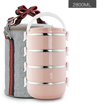 Thermos Bento Lunch Boxs School Food Storage Container Student Children 1-4 Layers Portable Insulated Stainless Steel Lunchbox
Thermos Bento Lunch Boxs School Food Storage Container Student Children 1-4 Layers Portable Insulated Stainless Steel Lunchbox