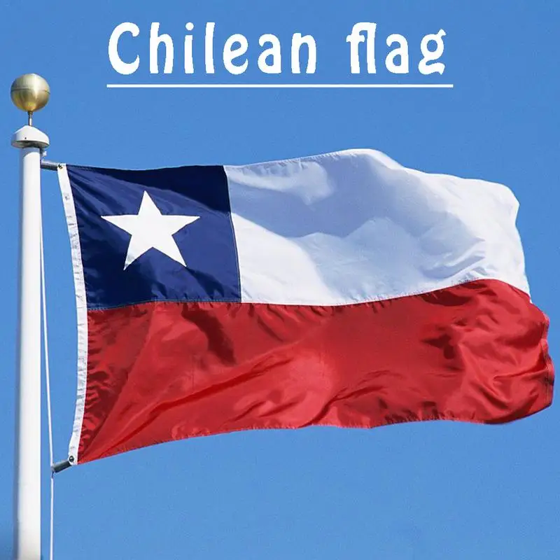 90*150cm Aerlxemrbrae flag 90*150cm Chile Flag 100% Polyester Flag Banner with 2 Grommets for Hanging Home Decoration
90*150cm Aerlxemrbrae flag 90*150cm Chile Flag 100% Polyester Flag Banner with 2 Grommets for Hanging Home Decoration